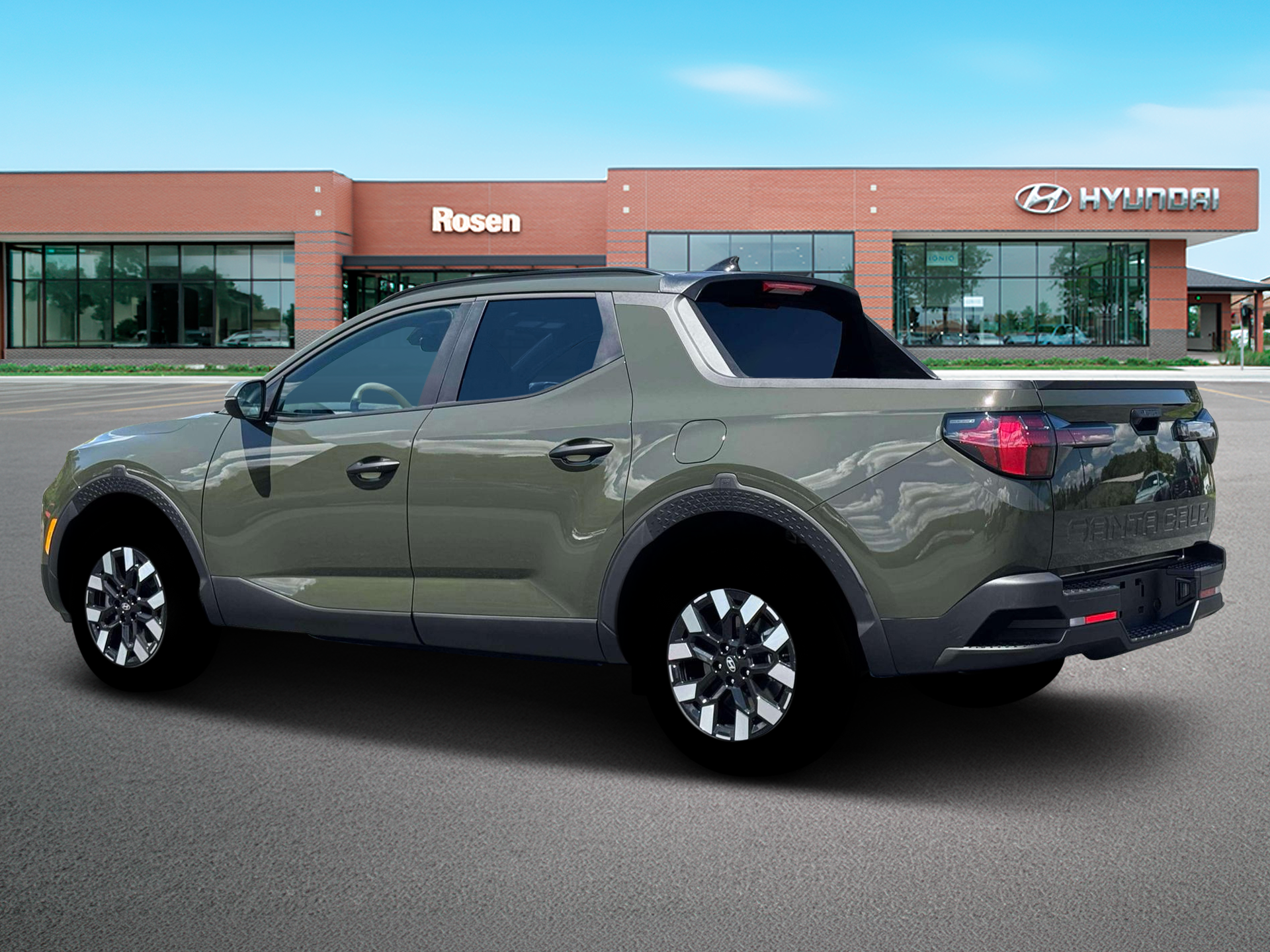 New 2026 Green Hyundai SEL AWD image 4