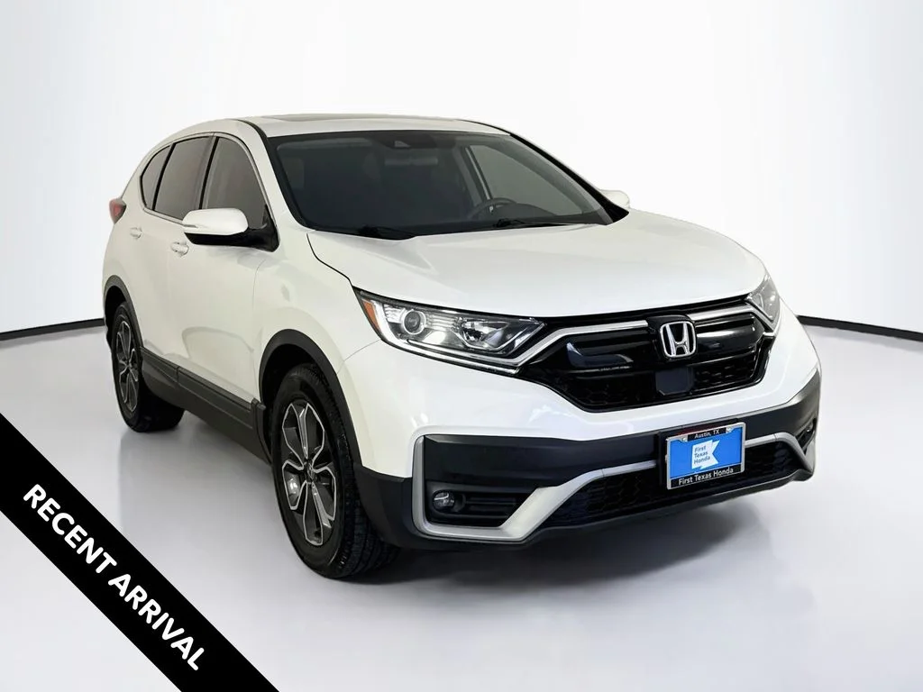Certified Used 2022 White Honda EX image 1