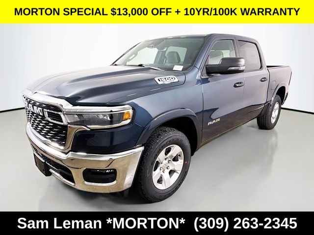 New 2026 Forged Blue Metallic Exterior Paint Ram Big Horn/Lone Star image 3