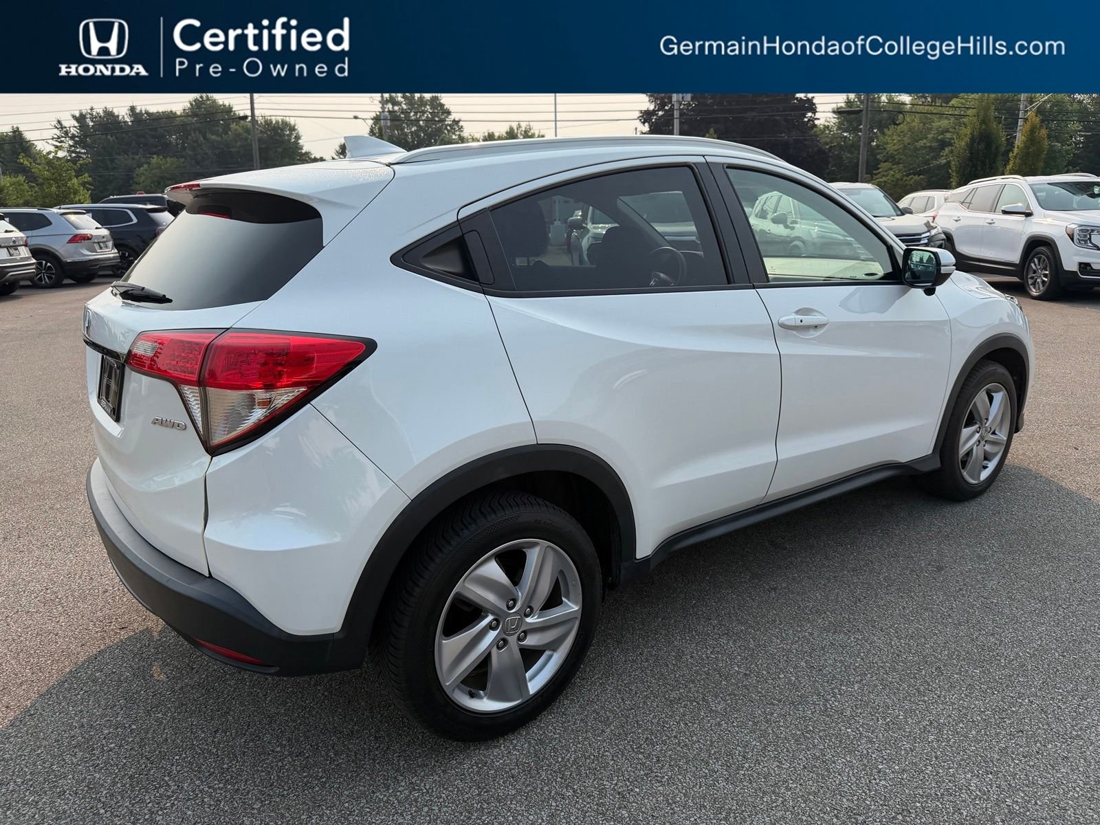 Certified Used 2019 Platinum White Pearl Honda EX image 6