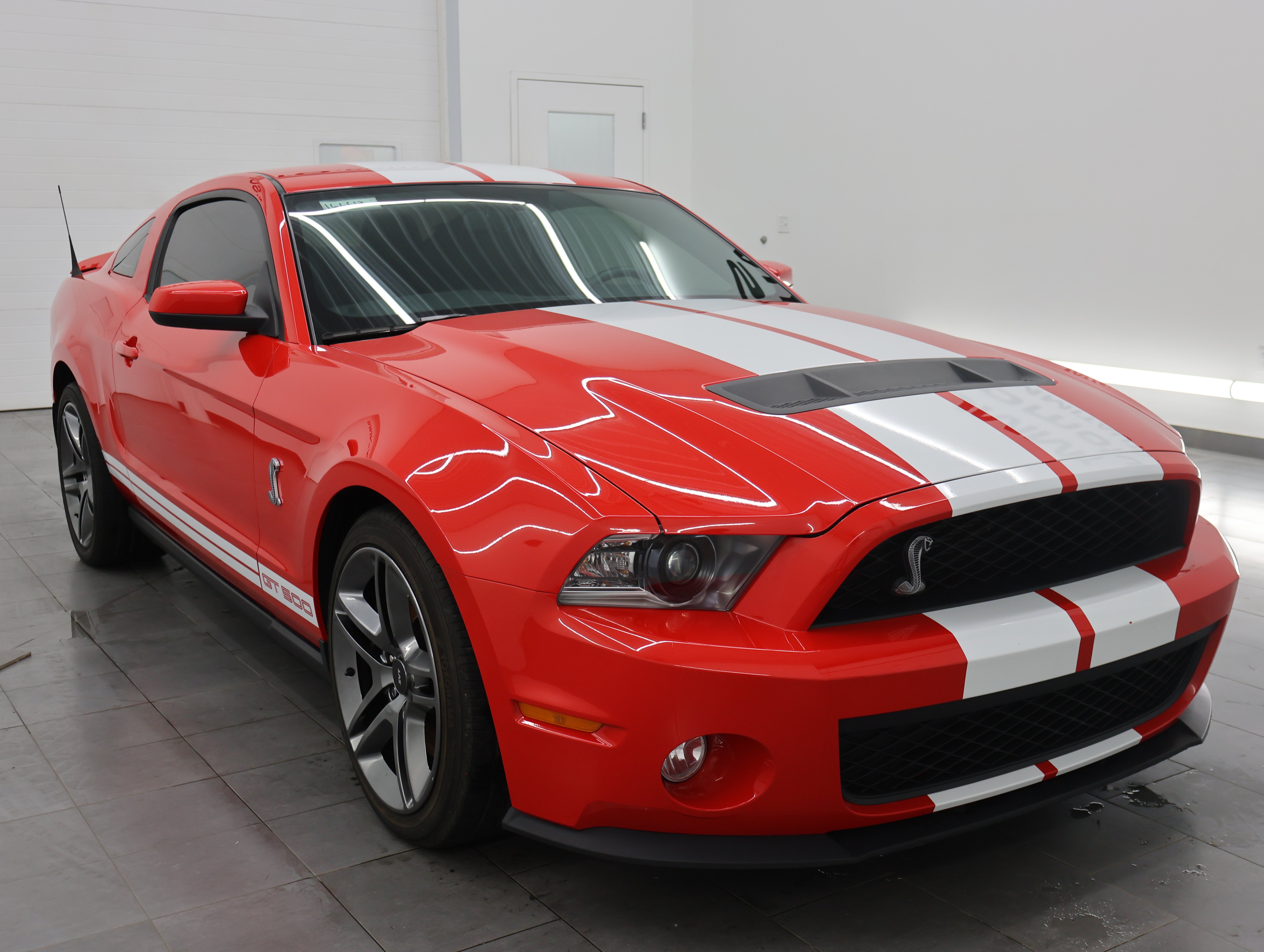 Used 2011 Race Red Ford GT500 Coupe: GT500-6 SPEED STICK-HID LIGHTS-ROUSH EXHAUST image 2