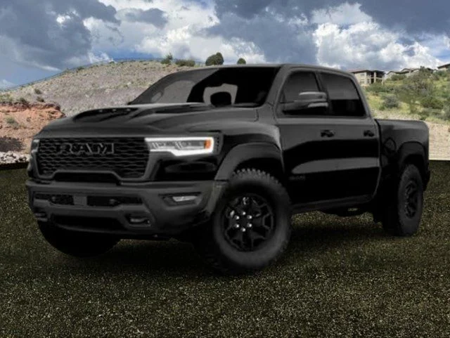 New 2026 Diamond Black Crystal Pearl-Coat Exterior Paint RAM RHO image 4