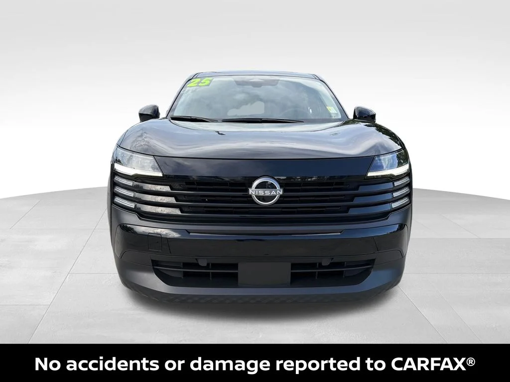 Certified Used 2025 Black Nissan SV image 2