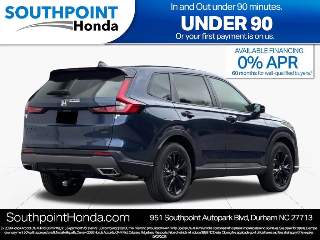New 2027 Canyon River Blue Metallic Honda Sport Touring image 3