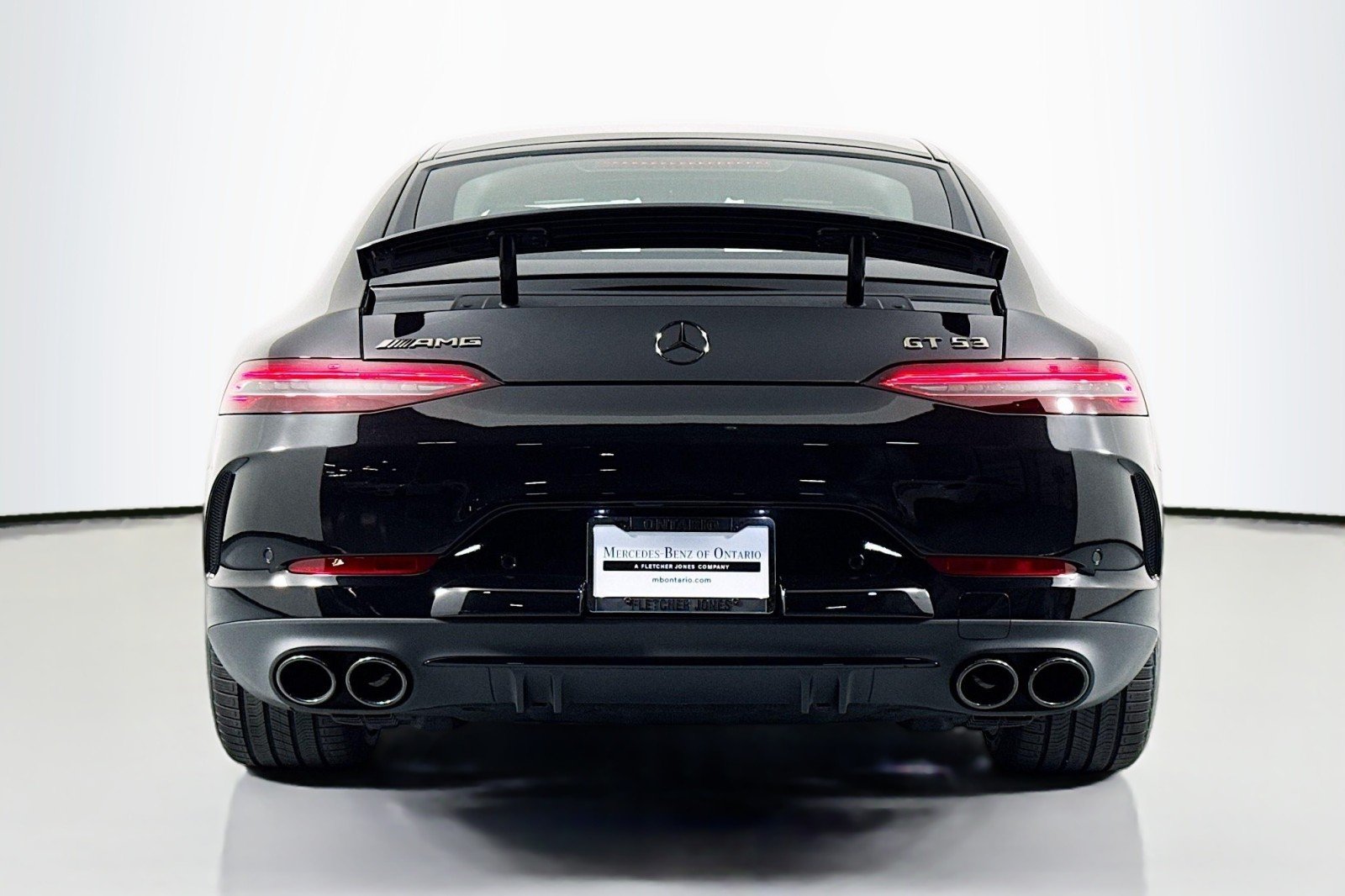New 2026 Obsidian Black Metallic Mercedes-Benz AMG® GT 53 4-Door Coupe image 3