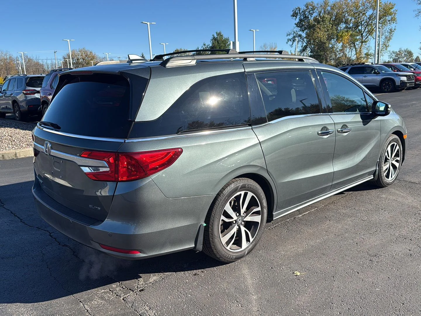 Used 2020 Forest Mist Metallic Honda Elite image 6