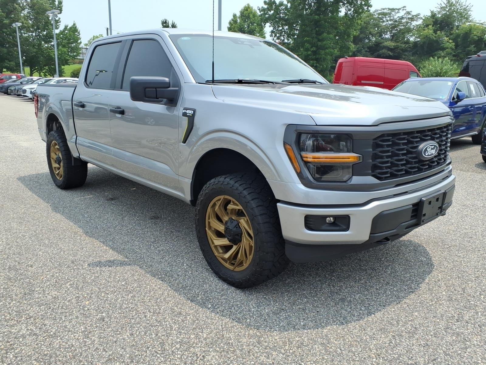 Used 2024 Iconic Silver Metallic Ford STX image 4