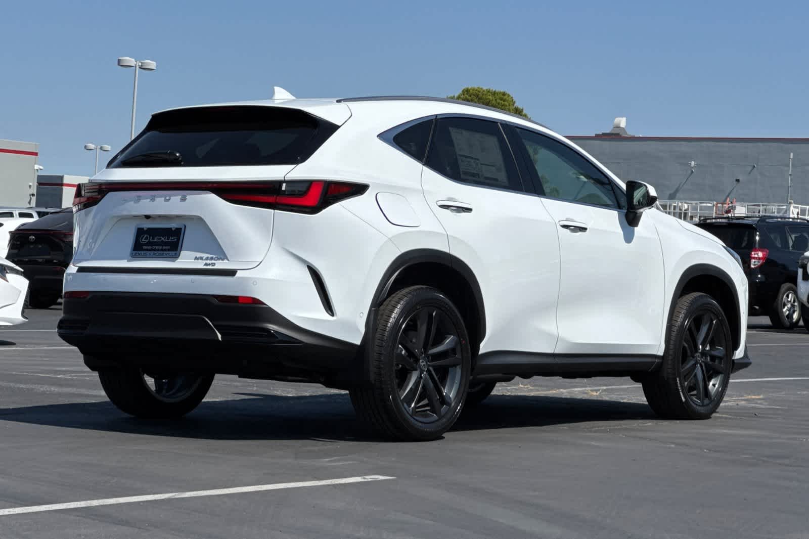 New 2026 Ultra White Lexus NX 450h+ LUXURY AWD image 2