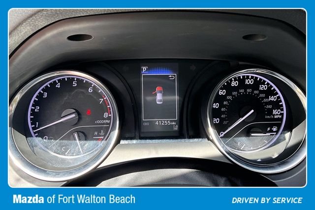 Used 2019 White Toyota SE image 12