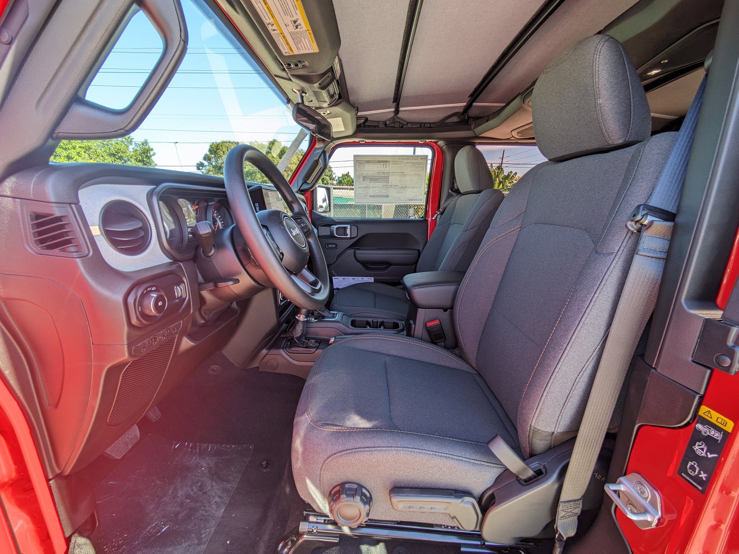 New 2026 Firecracker Red Clear-Coat Exterior Paint Jeep Sport image 14