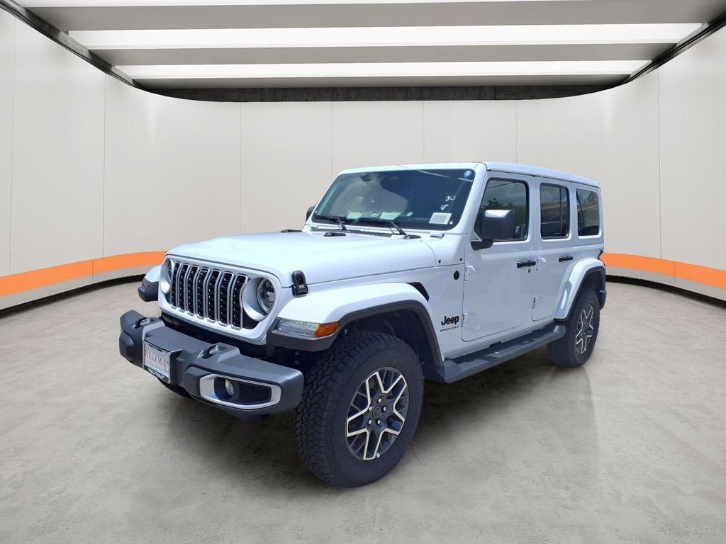New 2026 Bright White Clear-Coat Exterior Paint Jeep Sahara image 3