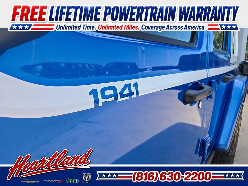 New 2026 Hydro Blue Pearl-Coat Exterior Paint Jeep Rubicon image 22