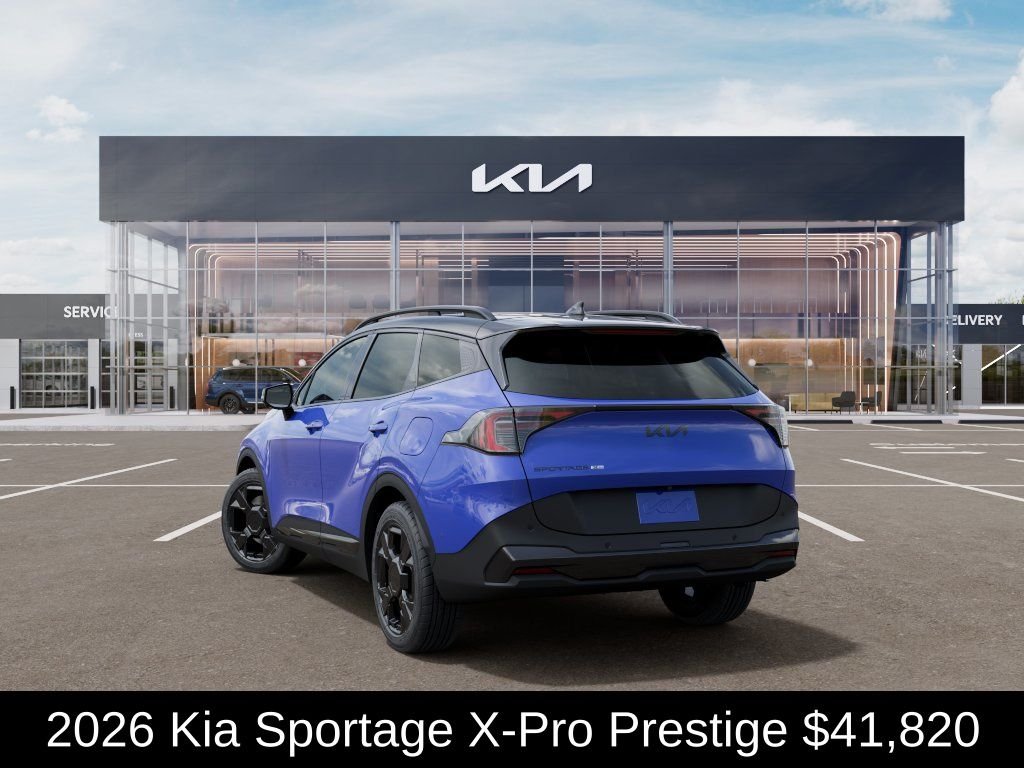 New 2026 Nebular Blue / Black Roof Kia X-Pro Prestige image 8