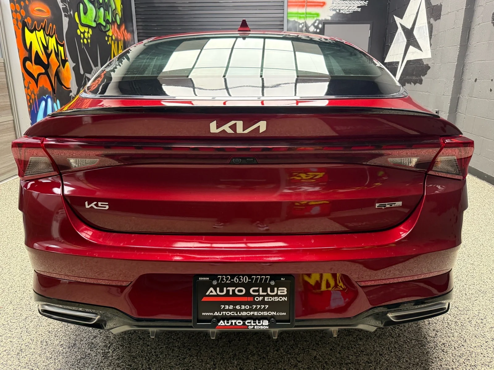 Used 2024 Passion Red Tintcoat (adr) Kia GT-Line image 5