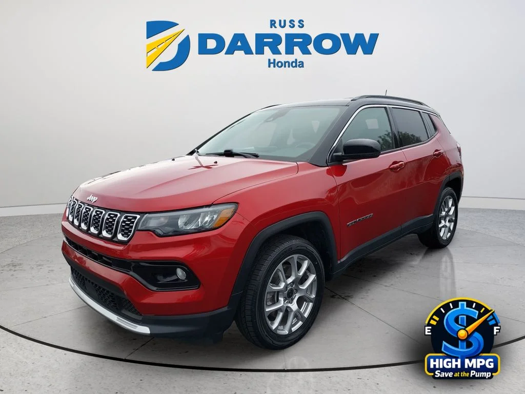 Certified Used 2025 Red Jeep Limited image 1
