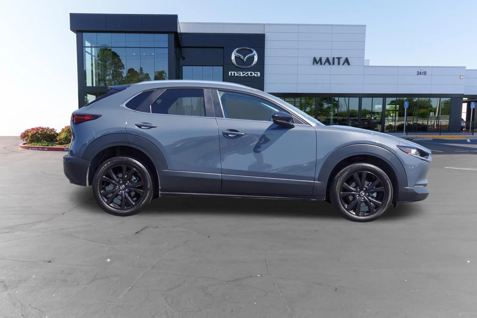 Certified Used 2025 Polymetal Gray Metallic Mazda 2.5 S Carbon Edition image 2