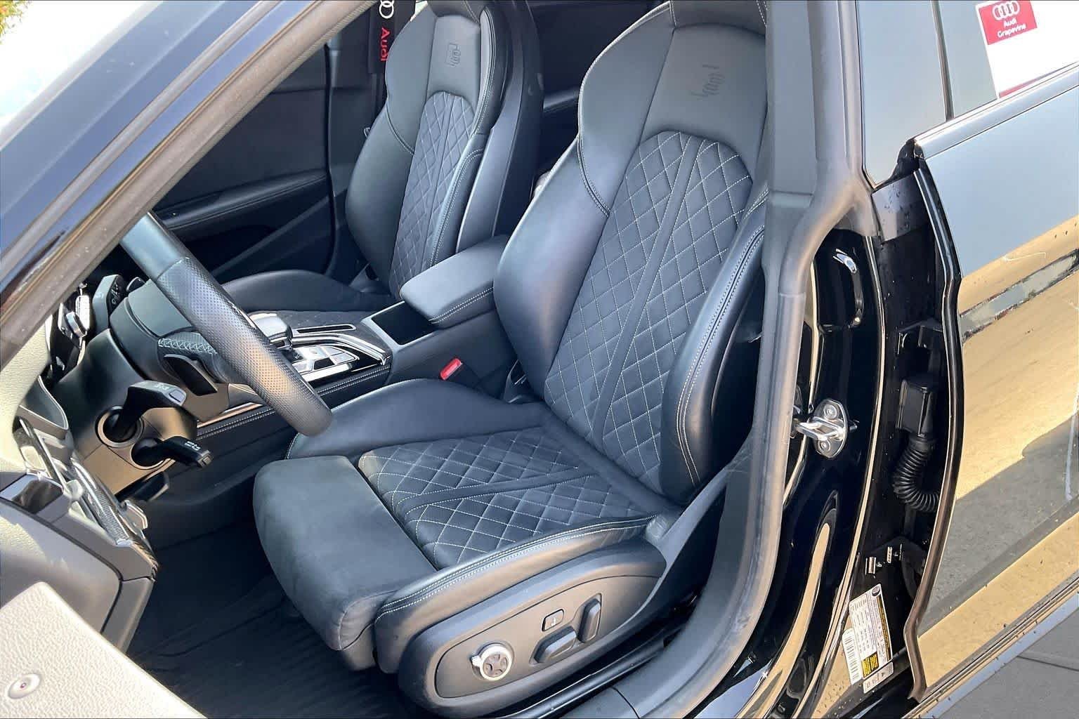 Used 2022 Mythos Black Metallic Audi Premium Plus image 8