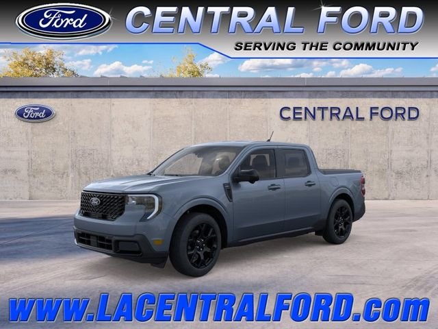 New 2025 Azure Gray Metallic Tri-Coat Ford Lariat® image 1