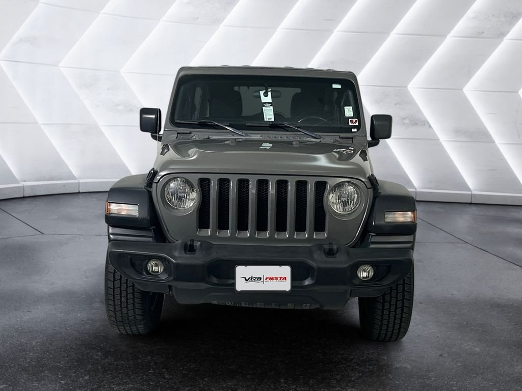 Used 2019 Gray Jeep Unlimited Sport S image 2