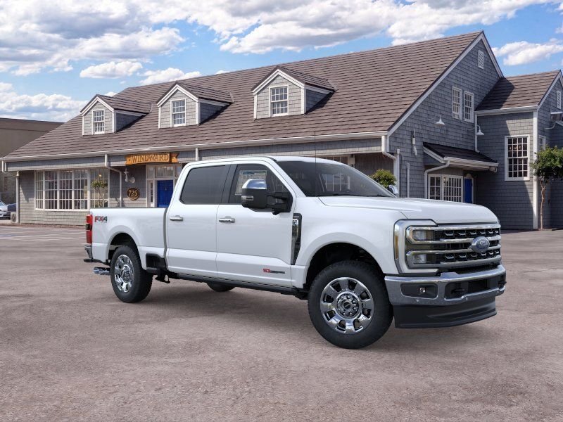 New 2025 Star White Metallic Tri-Coat Ford Lariat image 7