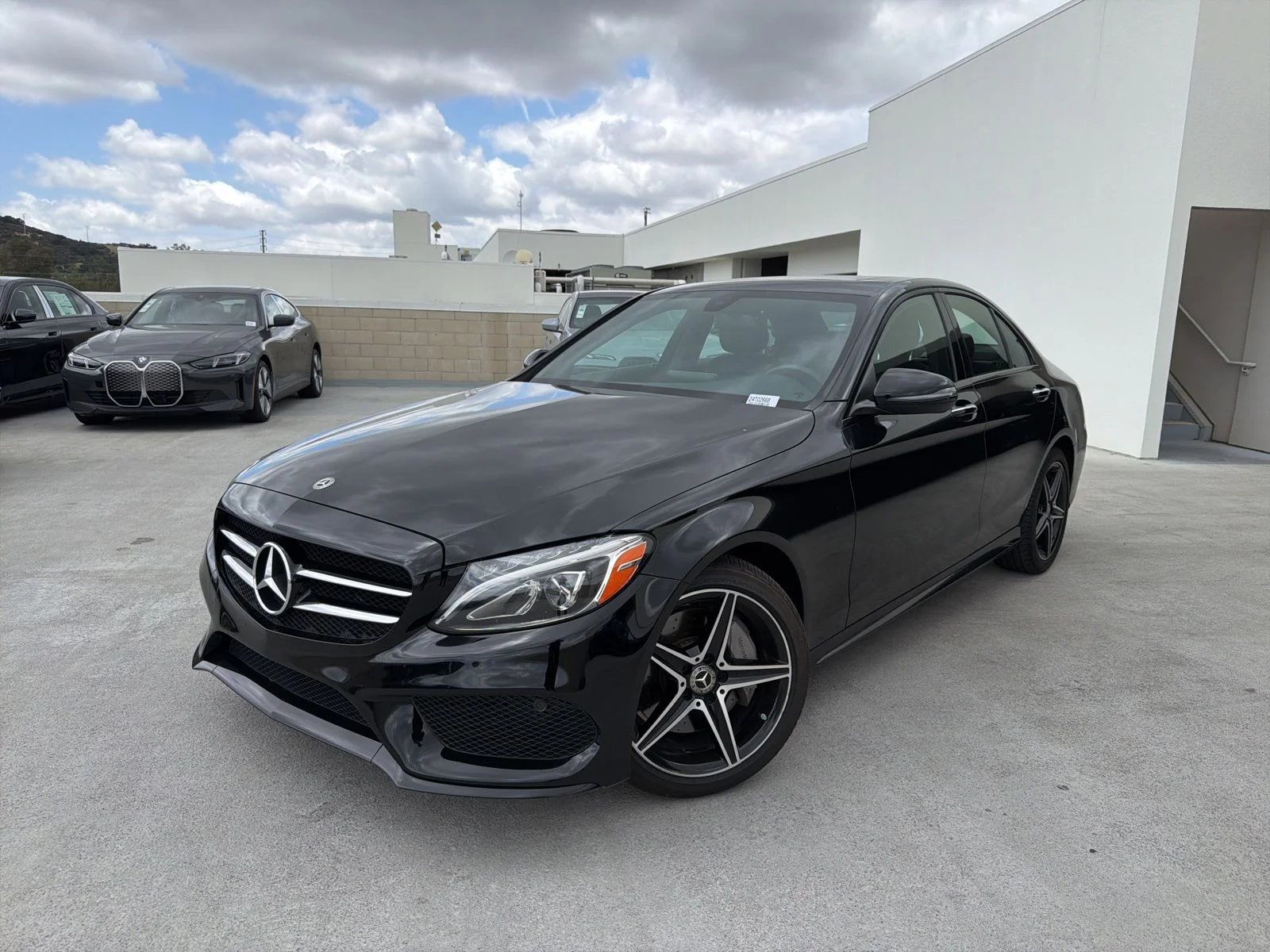 Used 2018 Black Mercedes-Benz C 300 image 3
