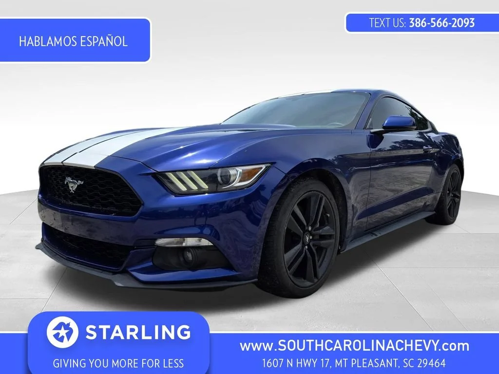Used 2016 Blue Ford EcoBoost image 1