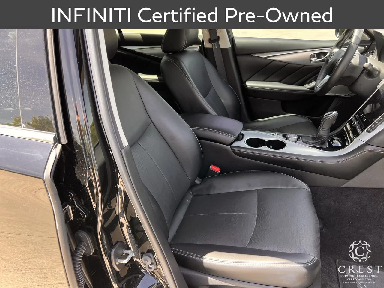 Certified Used 2023 Black Obsidian INFINITI LUXE image 26