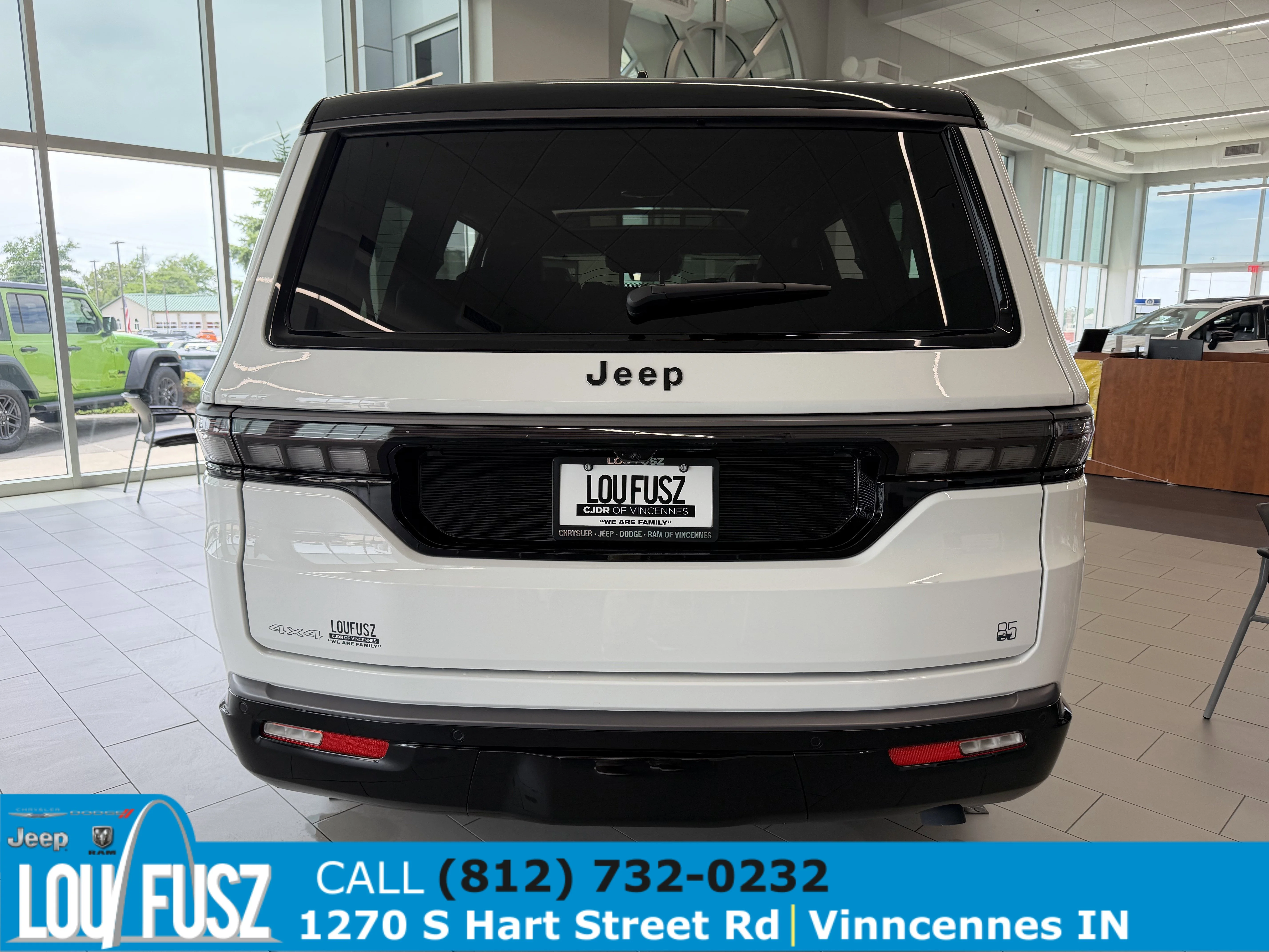 New 2026 Bright White Clear-Coat Exterior Paint Jeep 85th Anniversary image 6