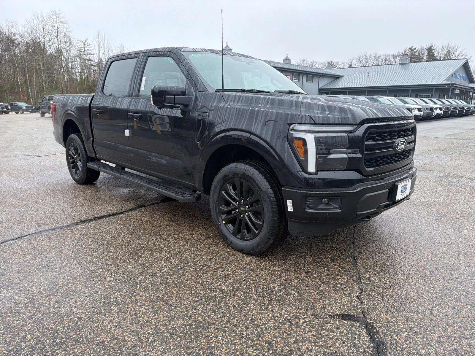 New 2026 Agate Black Metallic Ford Lariat® image 1