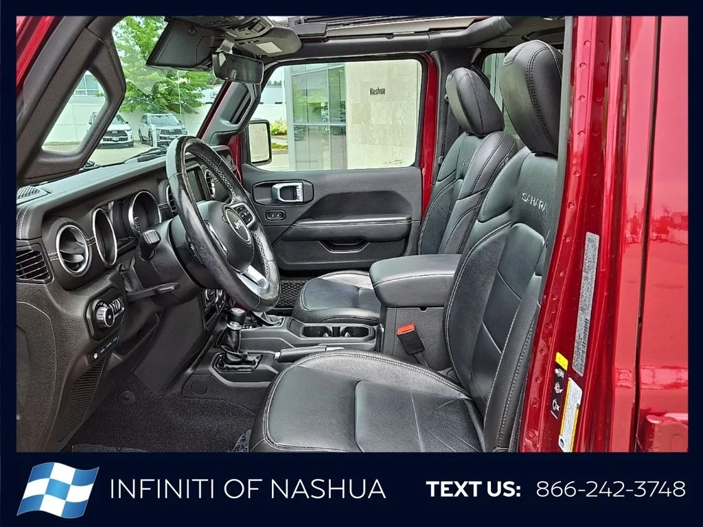 Used 2021 Red Jeep Unlimited Sahara 4xe image 3