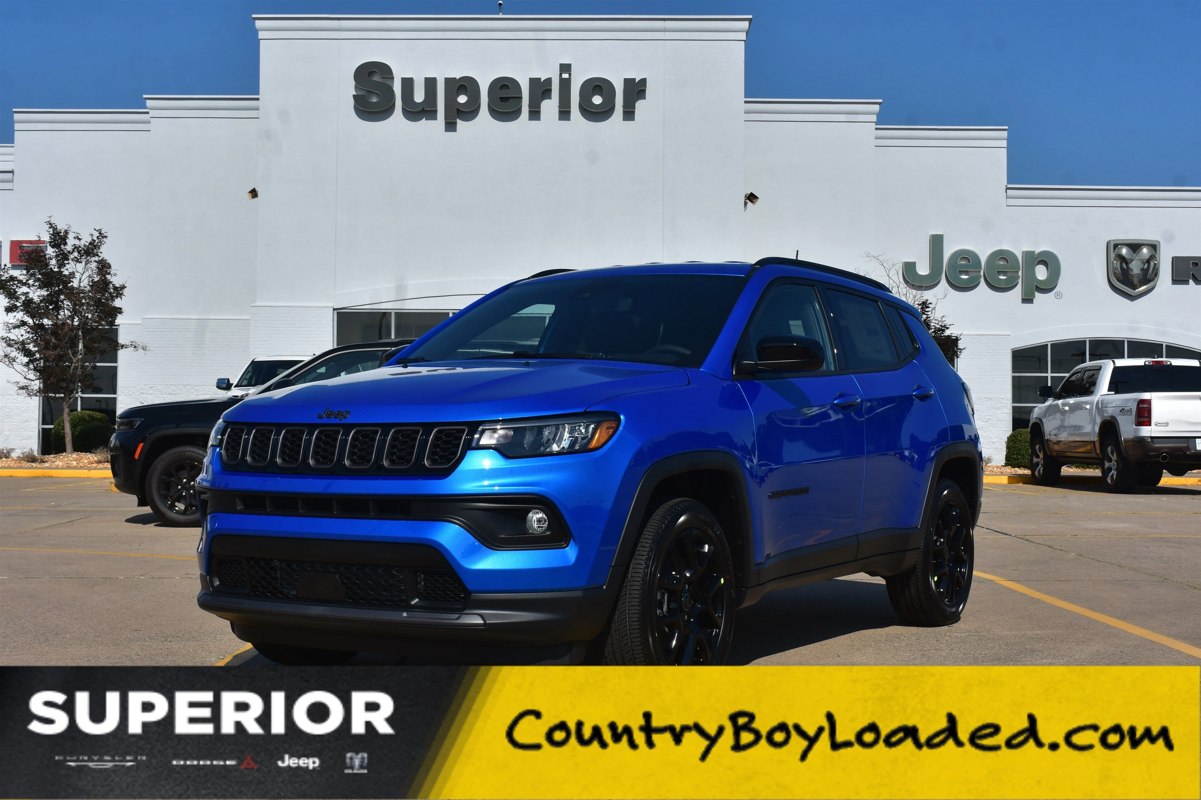 New 2026 Hydro Blue Pearlcoat Jeep Latitude Altitude image 1