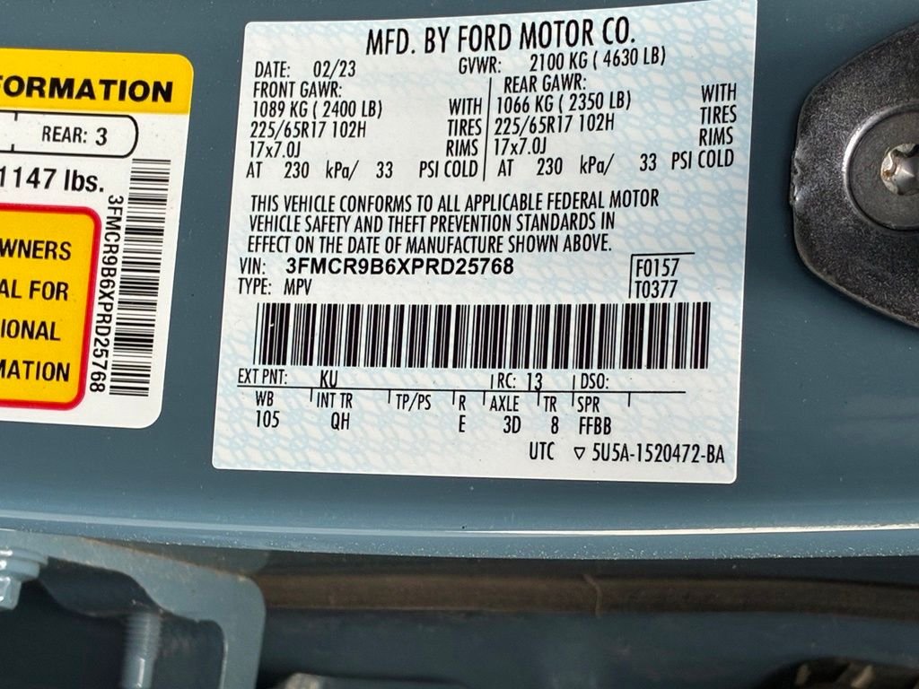 Certified Used 2023 Area 51 Ford Big Bend image 55