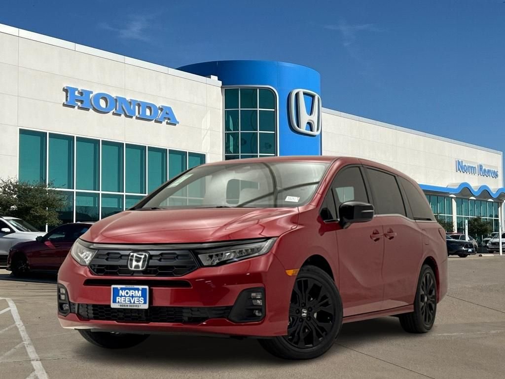 New 2026 Radiant Red Metallic II Honda Sport-L image 1