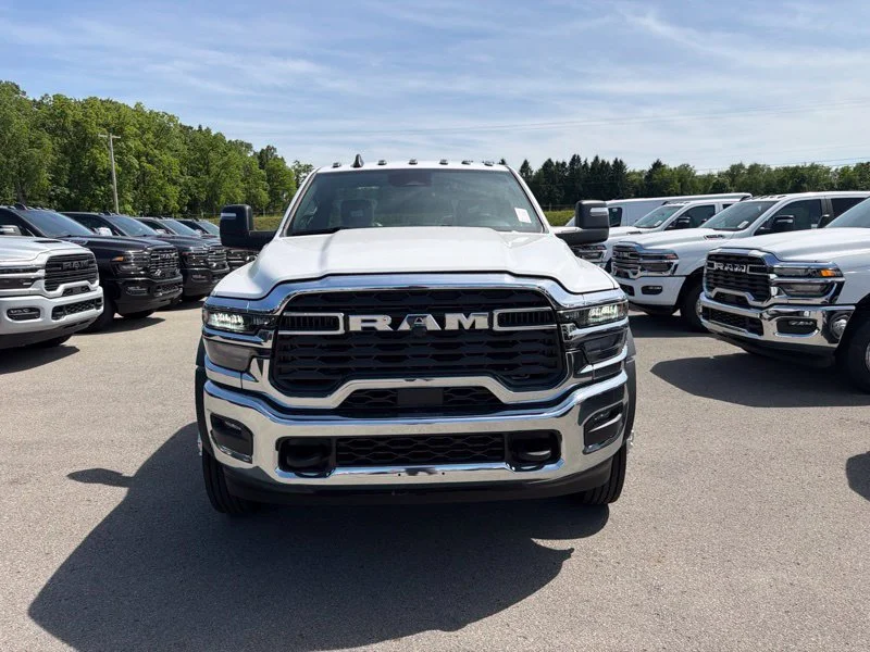 New 2026 Bright White Clear-Coat Exterior Paint RAM Tradesman image 8