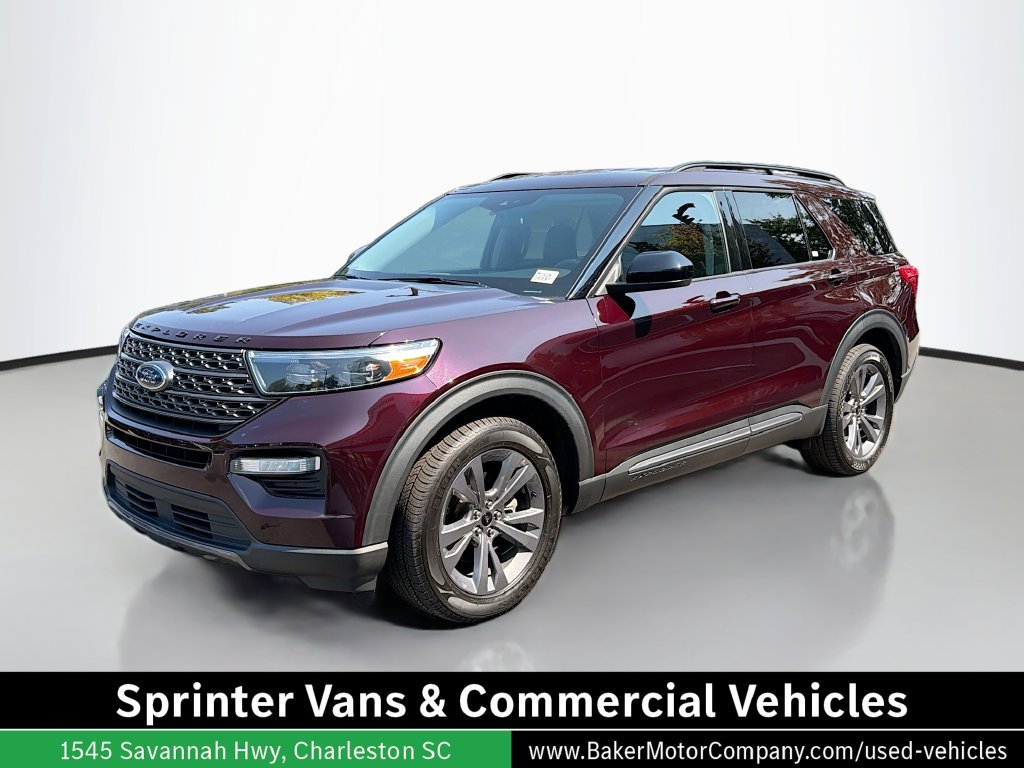 Used 2023 Red Ford XLT image 1
