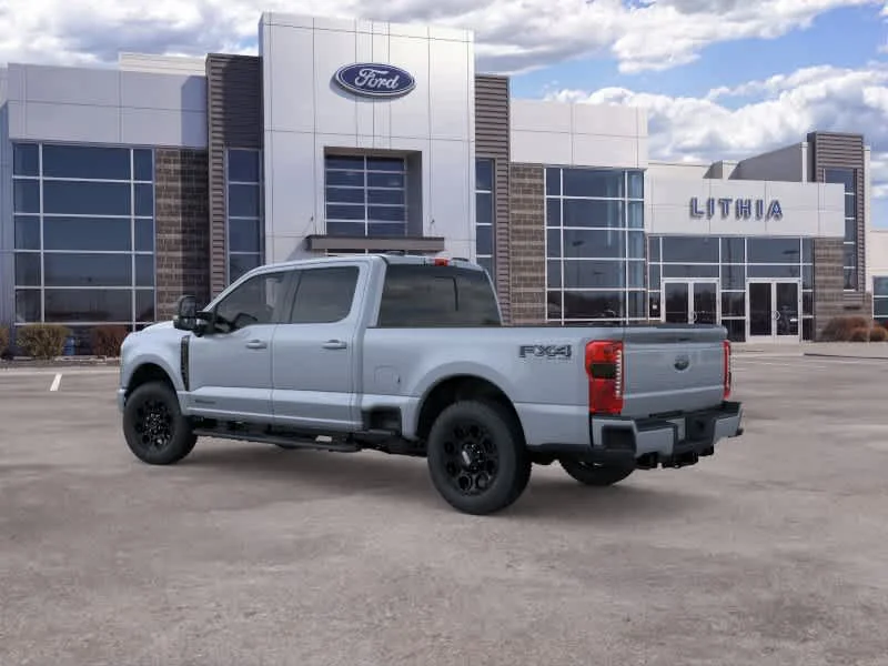 New 2026 Glacier Gray Metallic Tri-Coat Ford F-250® Lariat® image 4