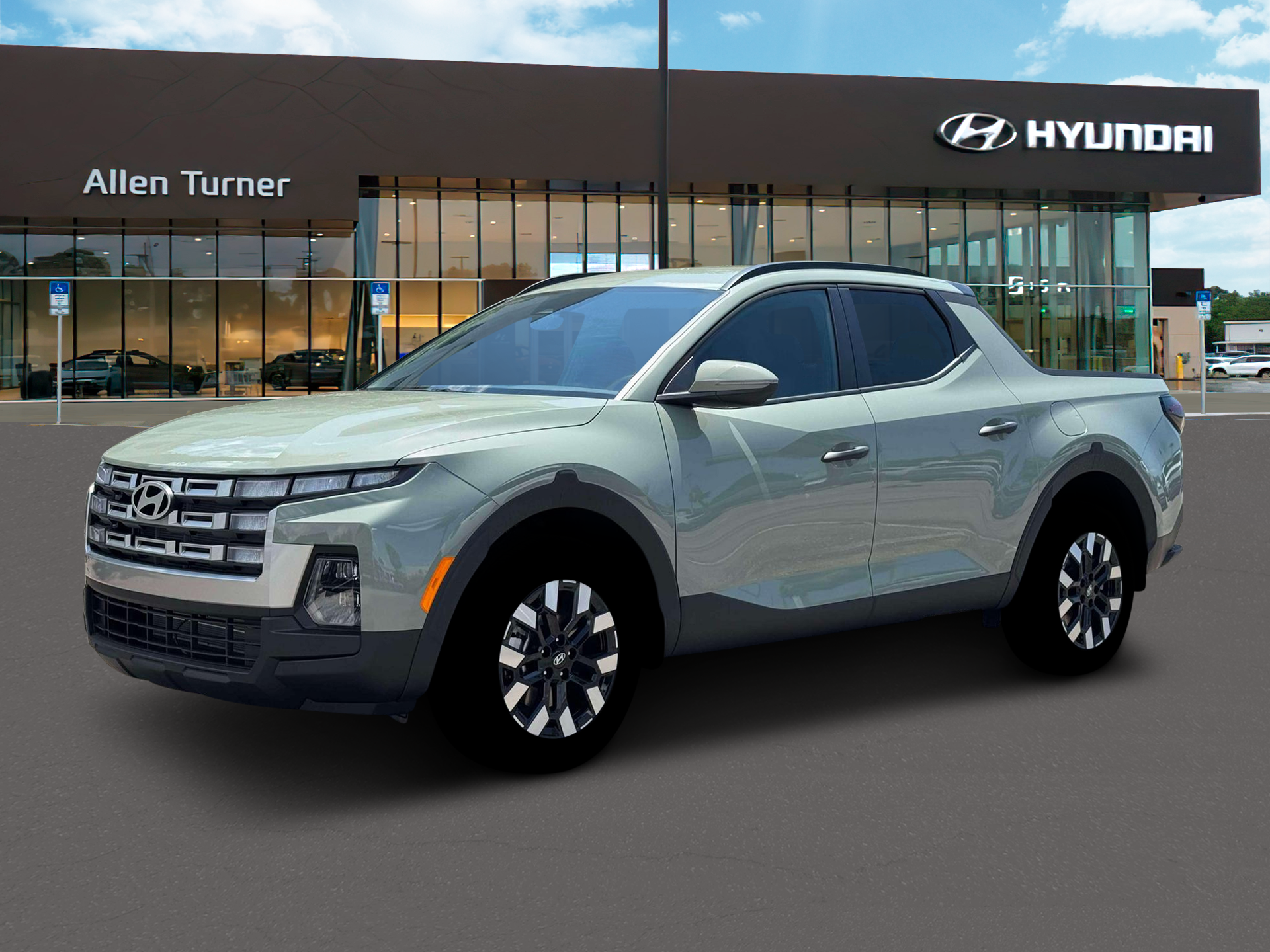 New 2026 Sage Gray Hyundai SEL FWD image 2