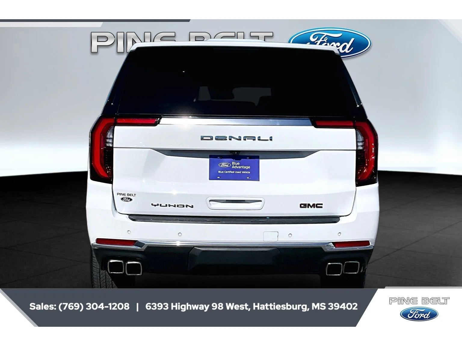 Certified Used 2025 Summit White GMC Denali image 4