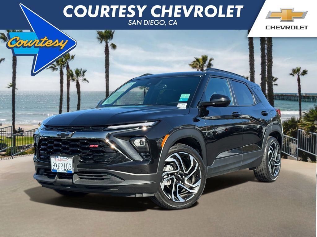 Used 2026 Mosaic Black Metallic Chevrolet RS image 1