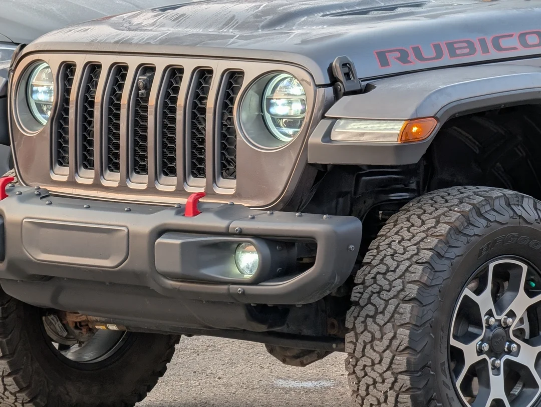 Certified Used 2021 Grey Jeep Unlimited Rubicon - - 4x4 - Leather - Cold Weather Grp - Trailer Tow - LED Grp & More! image 10