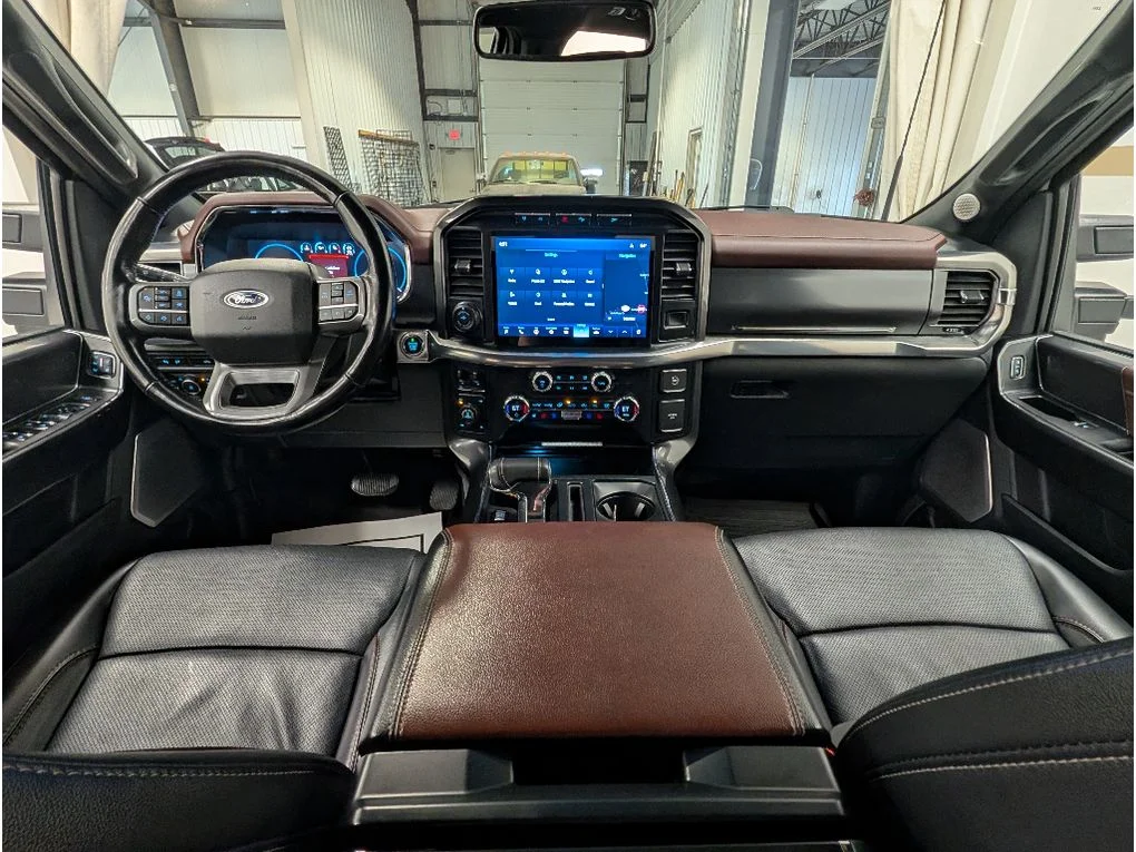 Used 2021 Oxford White Ford LARIAT image 9