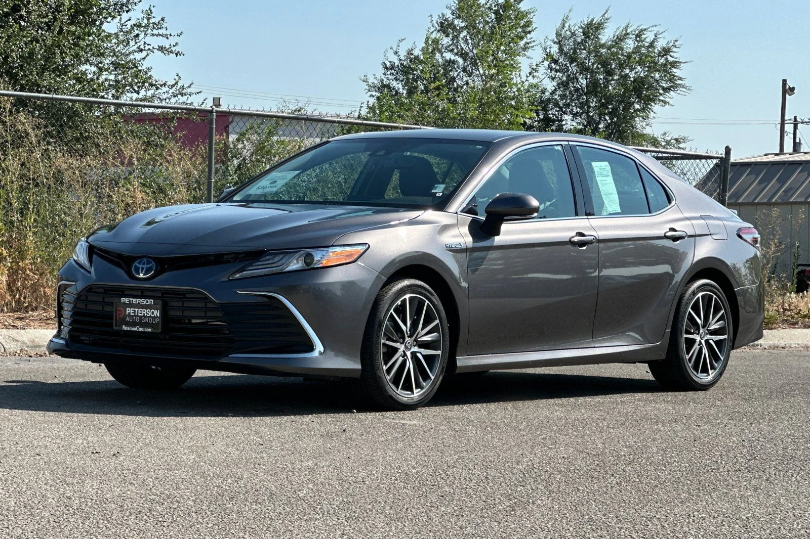 Used 2021 Gray Toyota XLE image 7