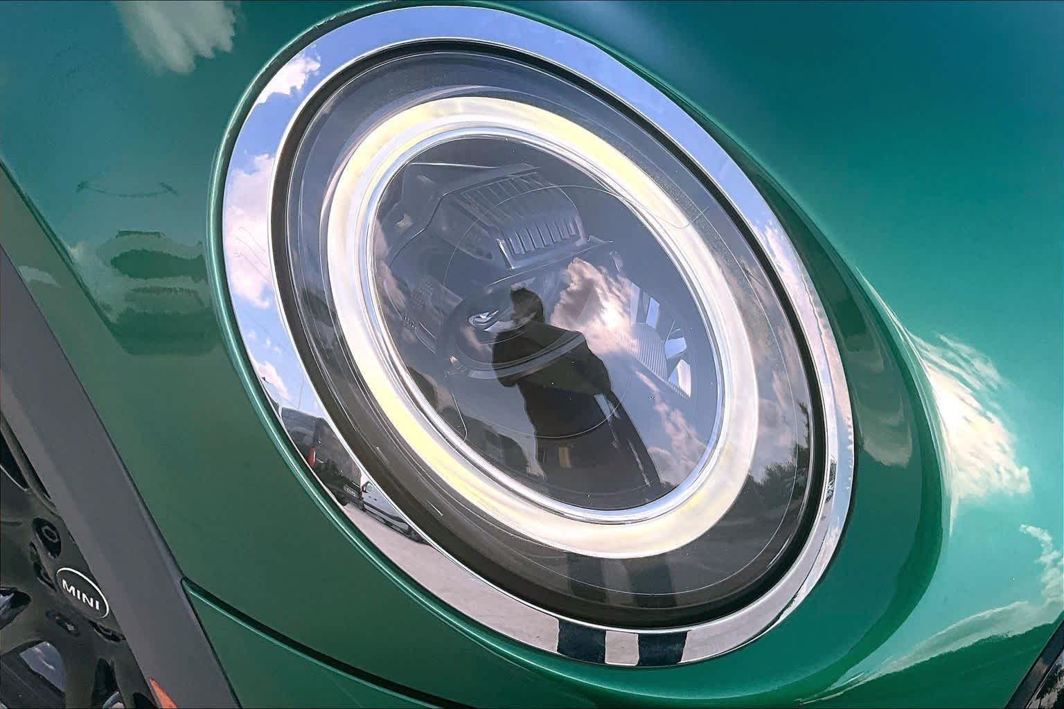 Used 2023 British Racing Green IV Metallic MINI Cooper image 25