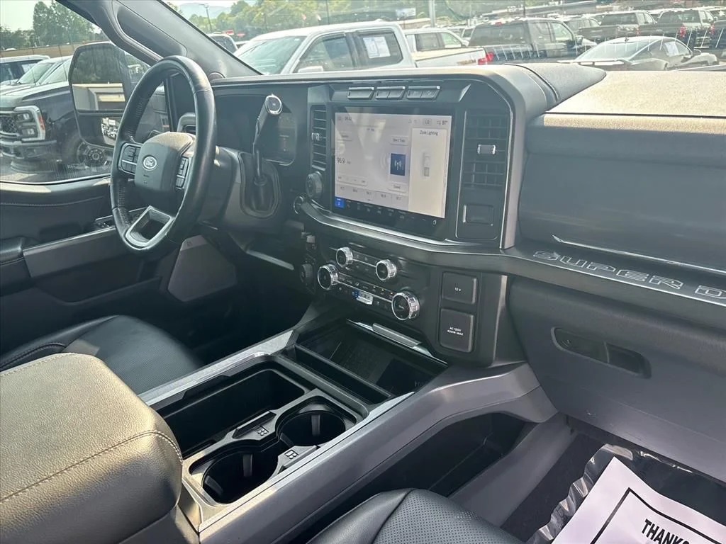 Certified Used 2024 Agate Black Metallic Ford Lariat image 13