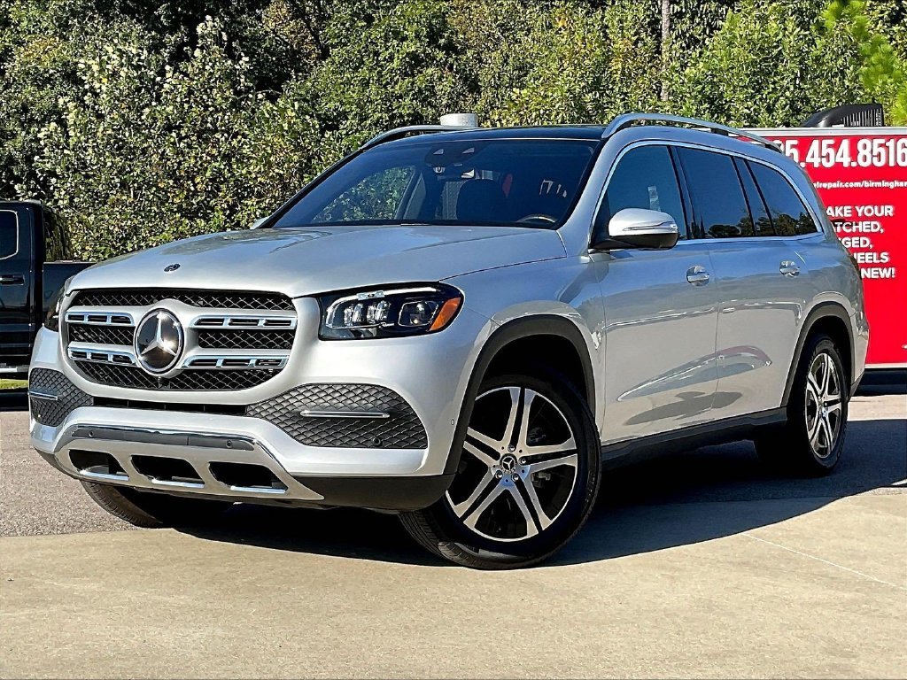 Certified Used 2021 Iridium Silver Metallic Mercedes-Benz GLS 450 image 2