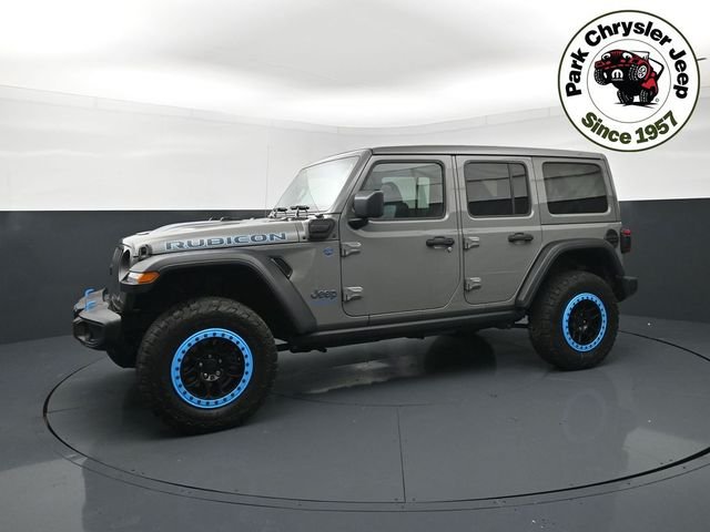 Used 2023 Jeep Wrangler 4xe Rubicon 4XE with VIN 1C4JJXR63PW521867 for sale in Burnsville, Minnesota