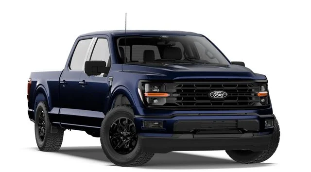 New 2026 Antimatter Blue Metallic Ford XLT image 4