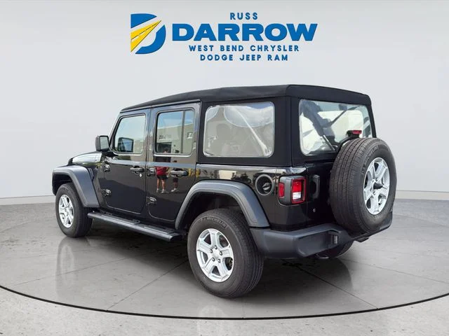 Certified Used 2024 Black Jeep Sport image 3