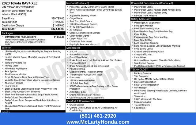 Used 2023 Gray Toyota XLE image 11
