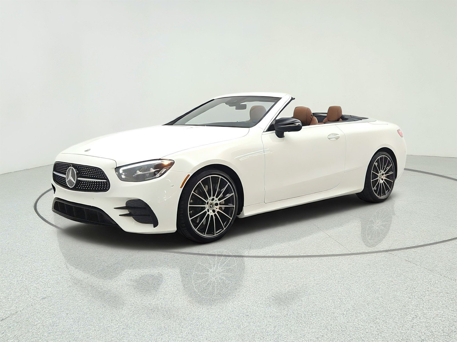 Certified Used 2023 Polar White Mercedes-Benz E 450 RWD Cabriolet image 1